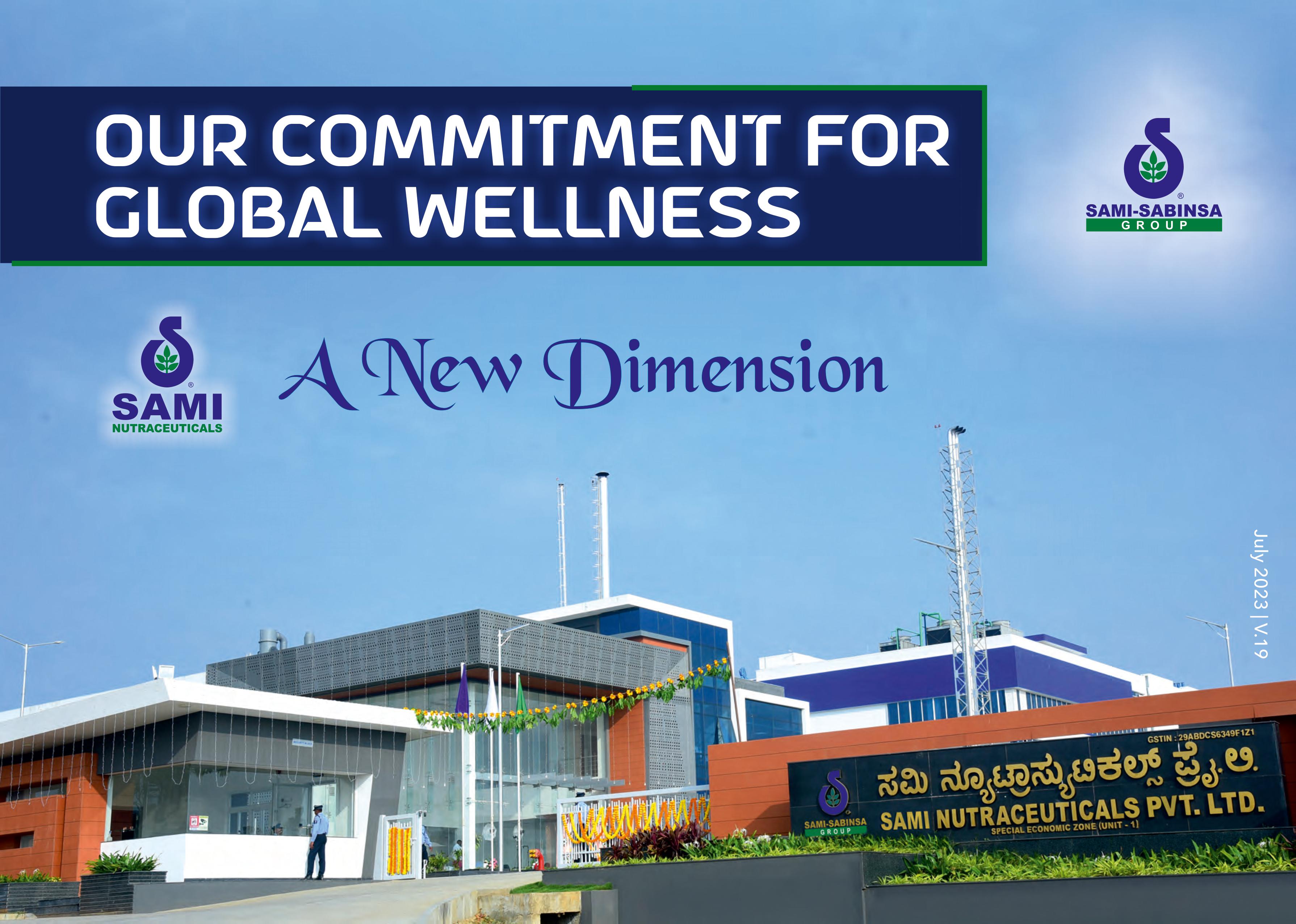 Our Commitment For Global Wellness