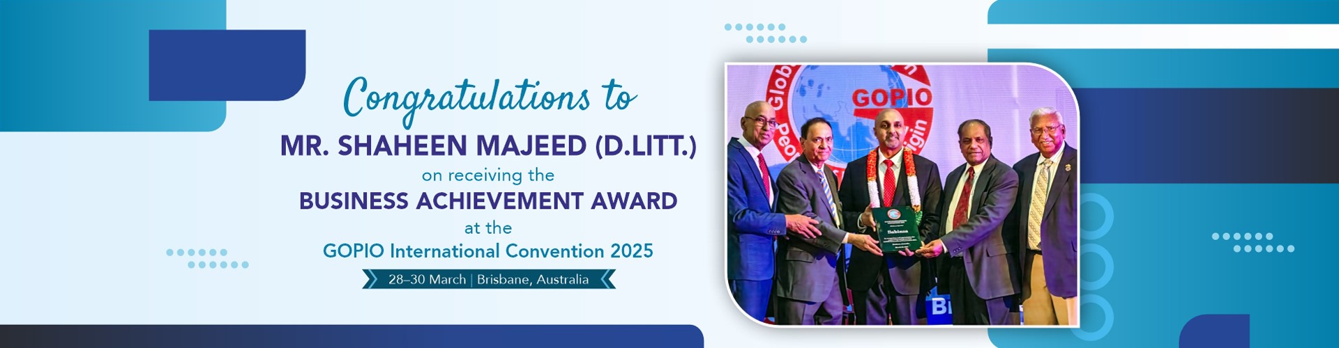 Business Achievement Award