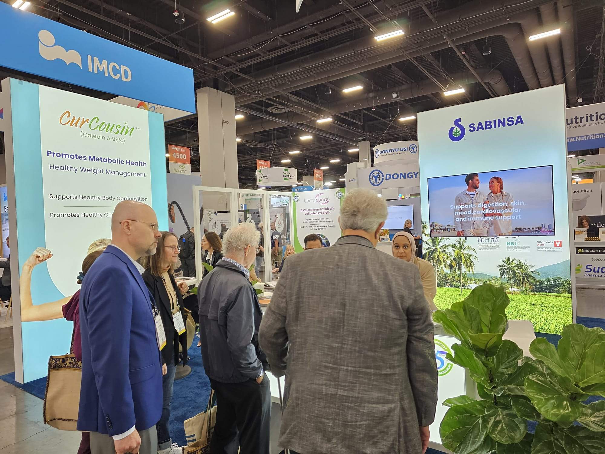 Sami-Sabinsa Group showcases at SupplySide West 2023, Las Vegas), October 25 - 26, 2023