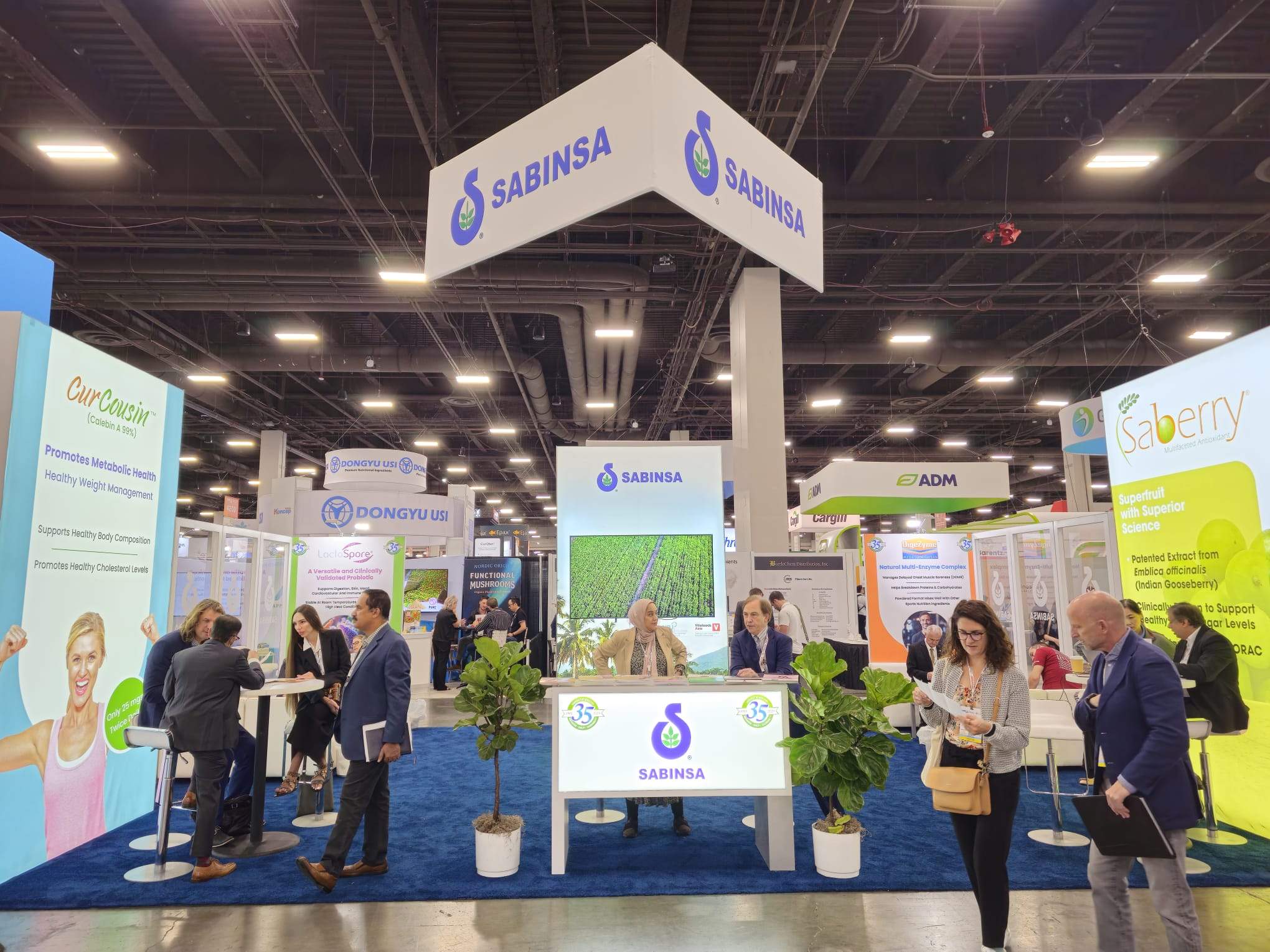 Sami-Sabinsa Group showcases at SupplySide West 2023, Las Vegas), October 25 - 26, 2023