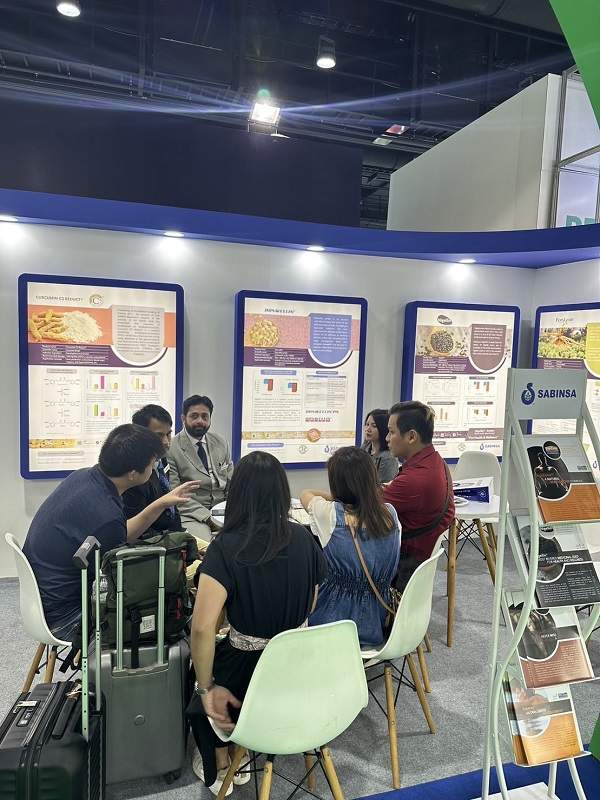 Sami-Sabinsa Participates in the Vitafoods Asia Expo, Bangkok, 20-22, September, 2023