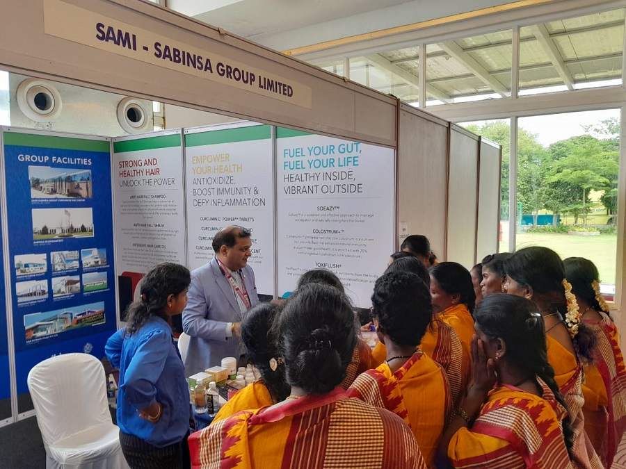 sami-sabinsa-group-showcased-its-product-range-at-dakshin-bharat-utsav-2024
