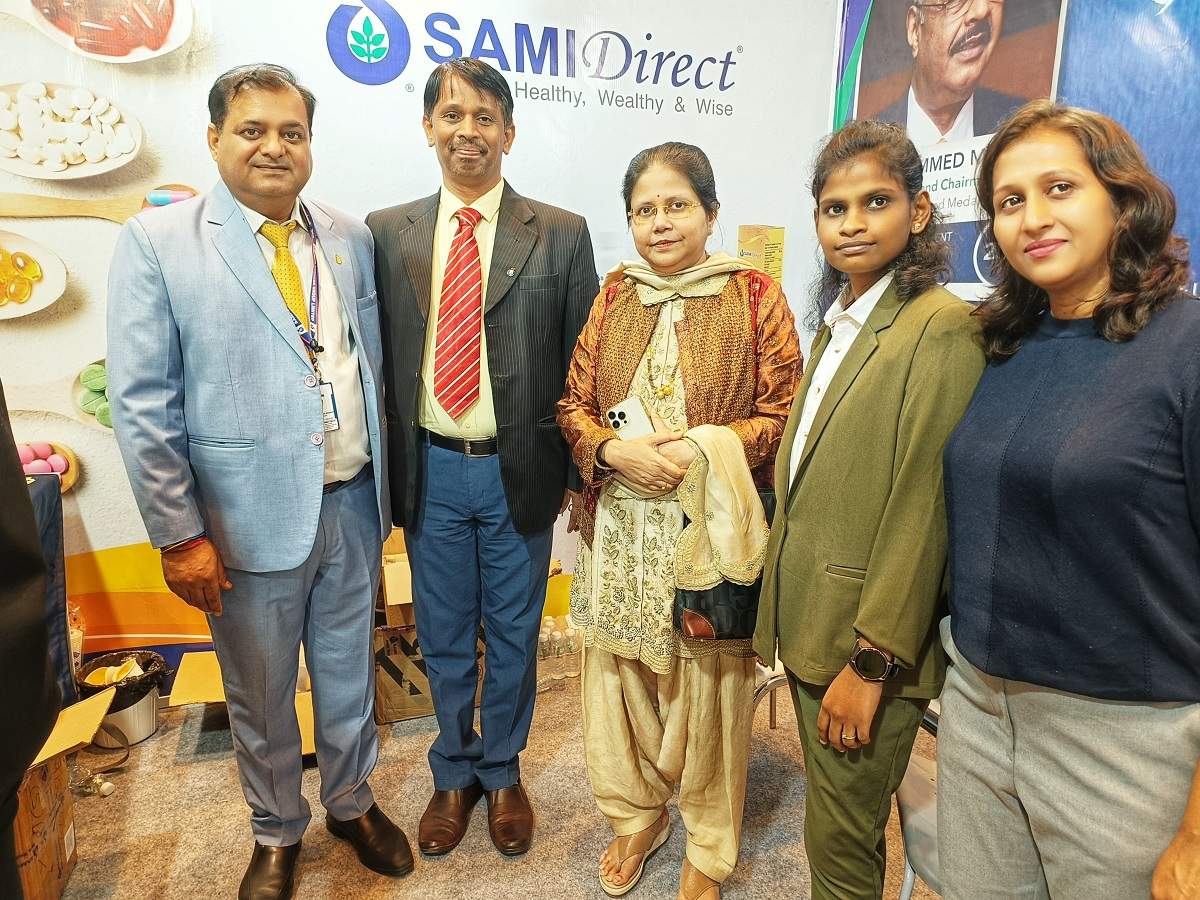 Sami-Sabinsa Group Exhibits at Vitafoods India 2024 Expo, 13 - 15 February 2024, Mumbai, India