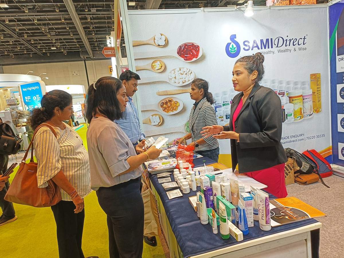 Sami-Sabinsa Group Exhibits at Vitafoods India 2024 Expo, 13 - 15 February 2024, Mumbai, India