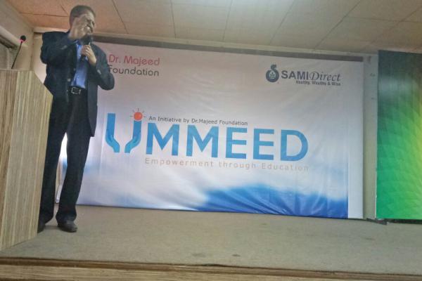 Dr. Majeed  Foundation - UMMEED Event,  Second disbursement of Education Scholarship fund, New Delhi 