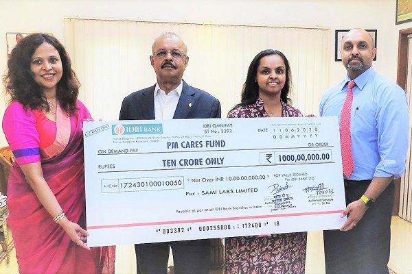 Dr. Majeed Foundation contributes Rs. 10 crore towards PM CARES Fund to combat COVID-19