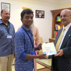 Dr. Majeed Donates Rs. 12 Lacs to St. Gregorios Dayabhavan, a Non-Profit Organization from Kunigal, Towards Food and Medical Expenses of the HIV/AIDS Infected and HIV-TB Co-Infected Children