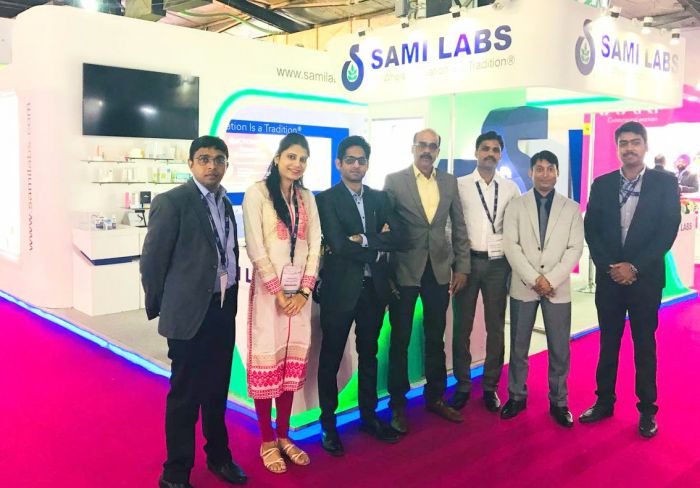 Sami Labs exhibits its potential at CPhI & P-MEC India event