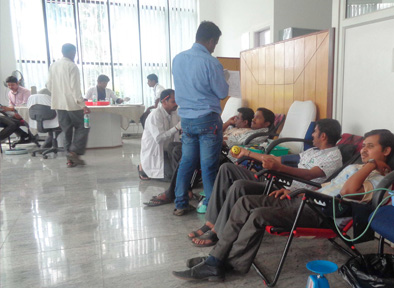 Blood Donation Camp - September 13,2014 - Nelamangala