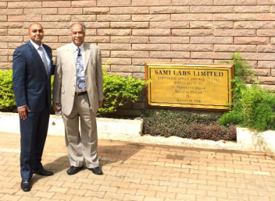 Founder, Sabinsa/Sami group of companies Muhammed Majeed, Ph.D. along with his scientific group meets Bharat B. Aggarwal, Ph.D., Professor, Department of Experimental Therapeutics, MD Anderson Cancer Center, Houston, TX, USA